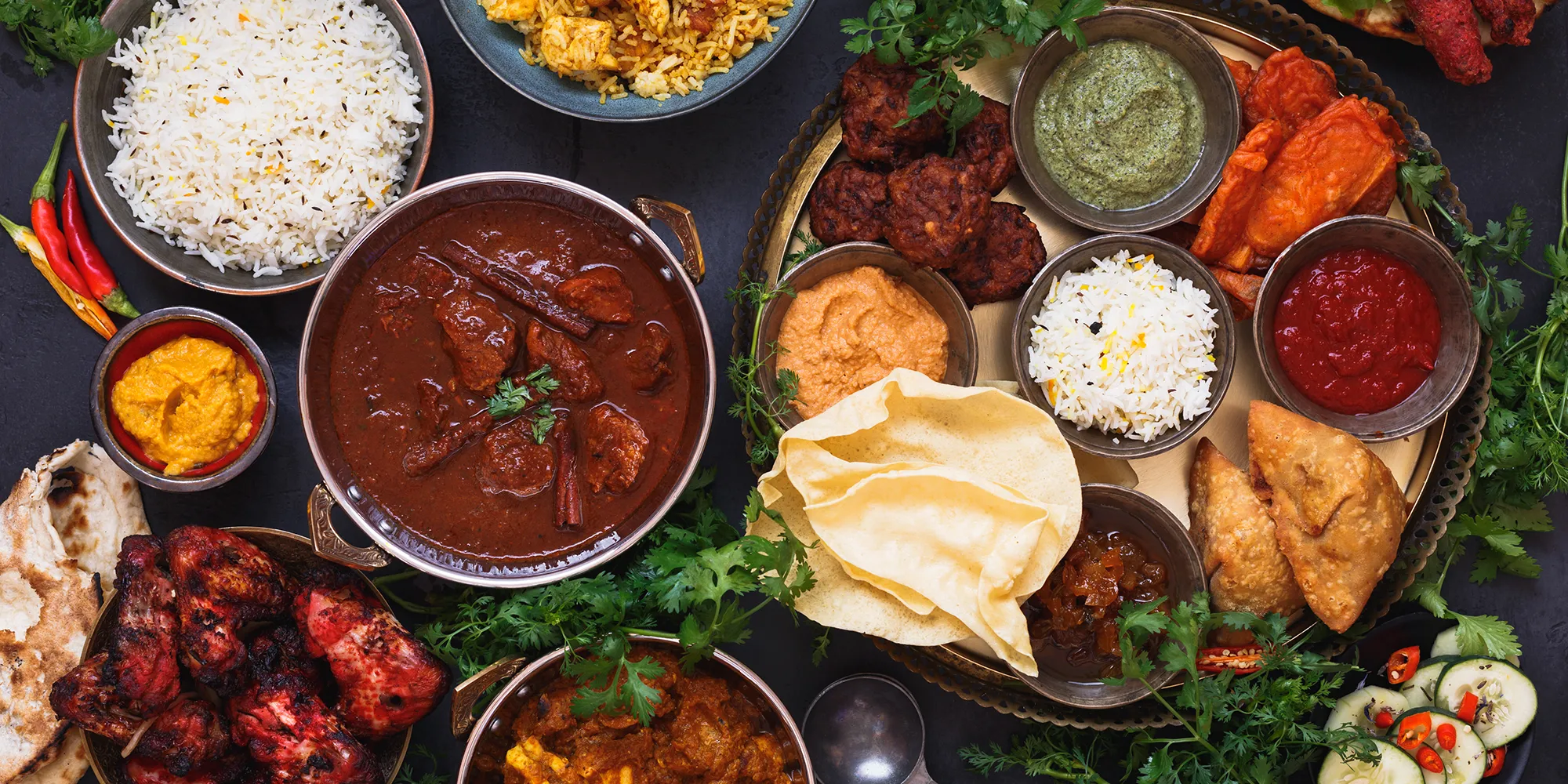 Speisekarte von Guru neue indische Zeiten